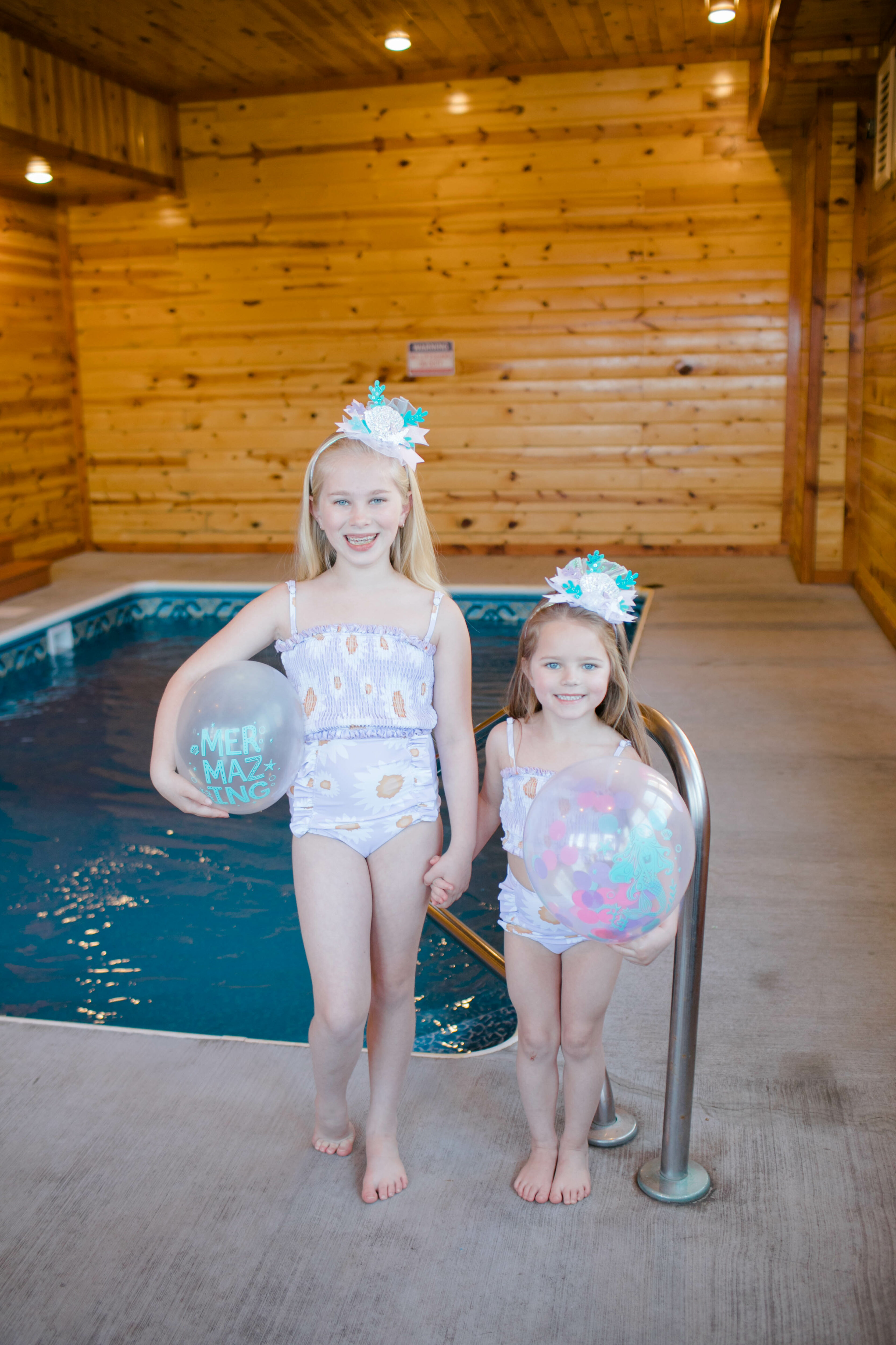 5th birthday mermaid pool party