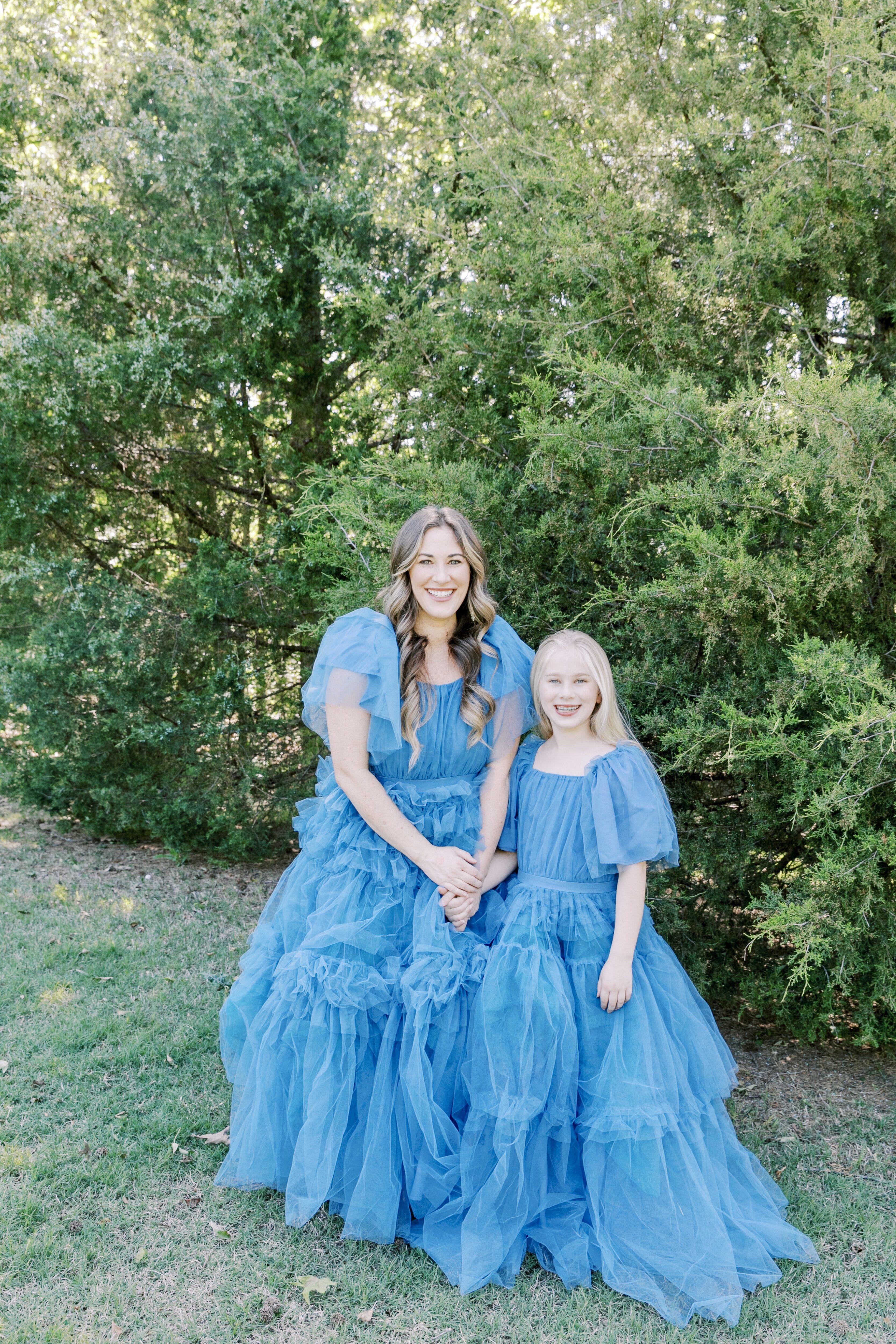 mom and me tulle dresses