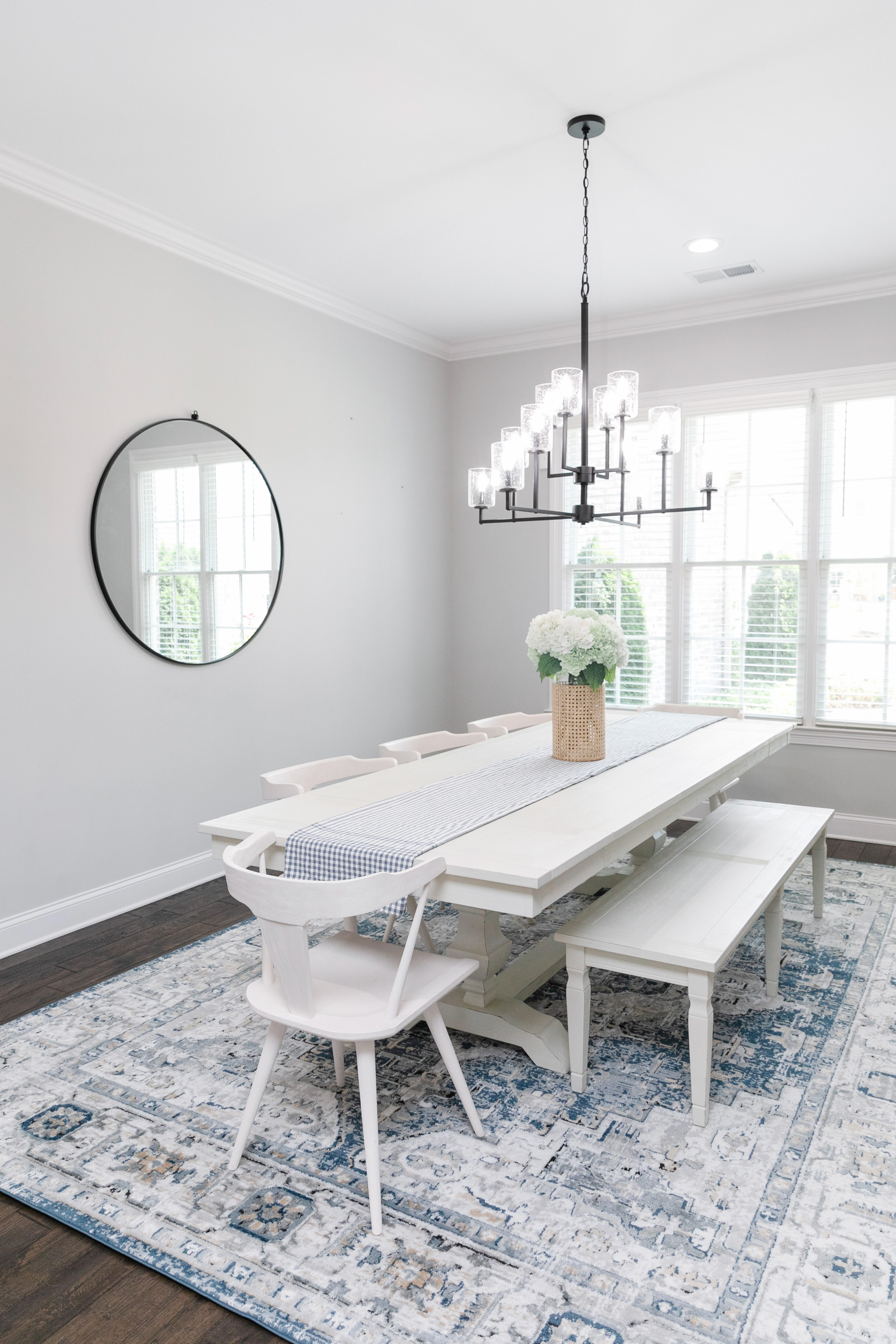 Coastal farmhouse deals dining room