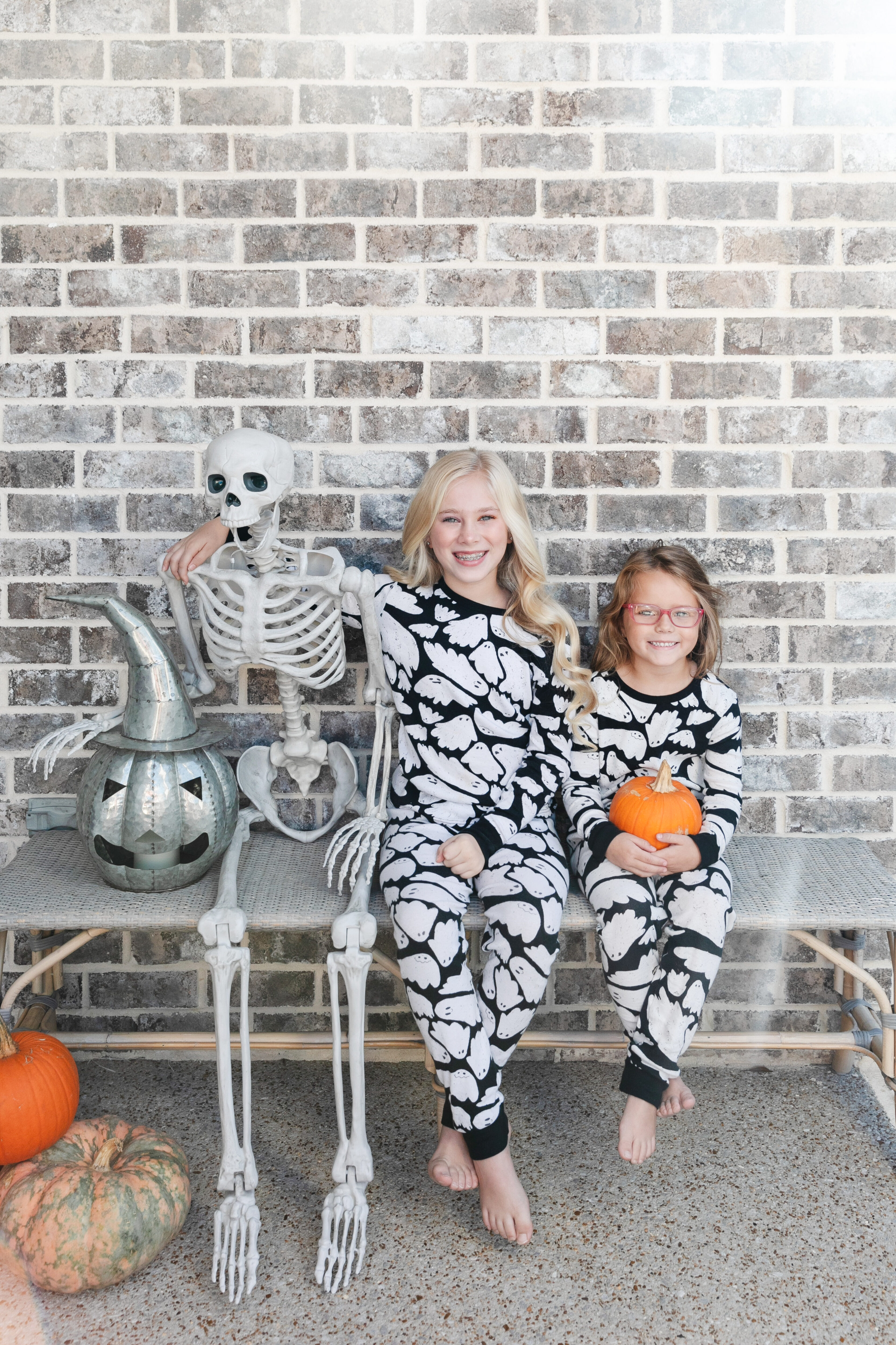 ghost halloween pajamas